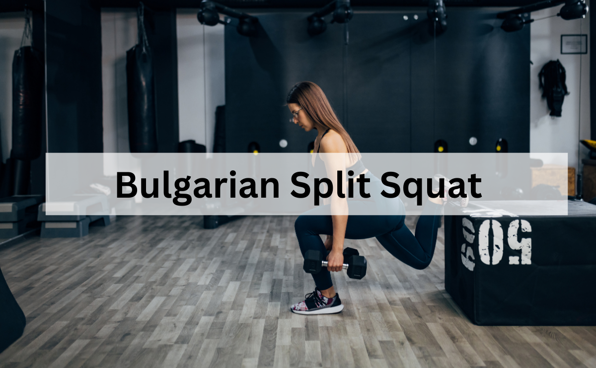 Bulgarian Split Squat ท่าสควอทขาเดี่ยวแบบวางขาหลังบนม้านั่ง