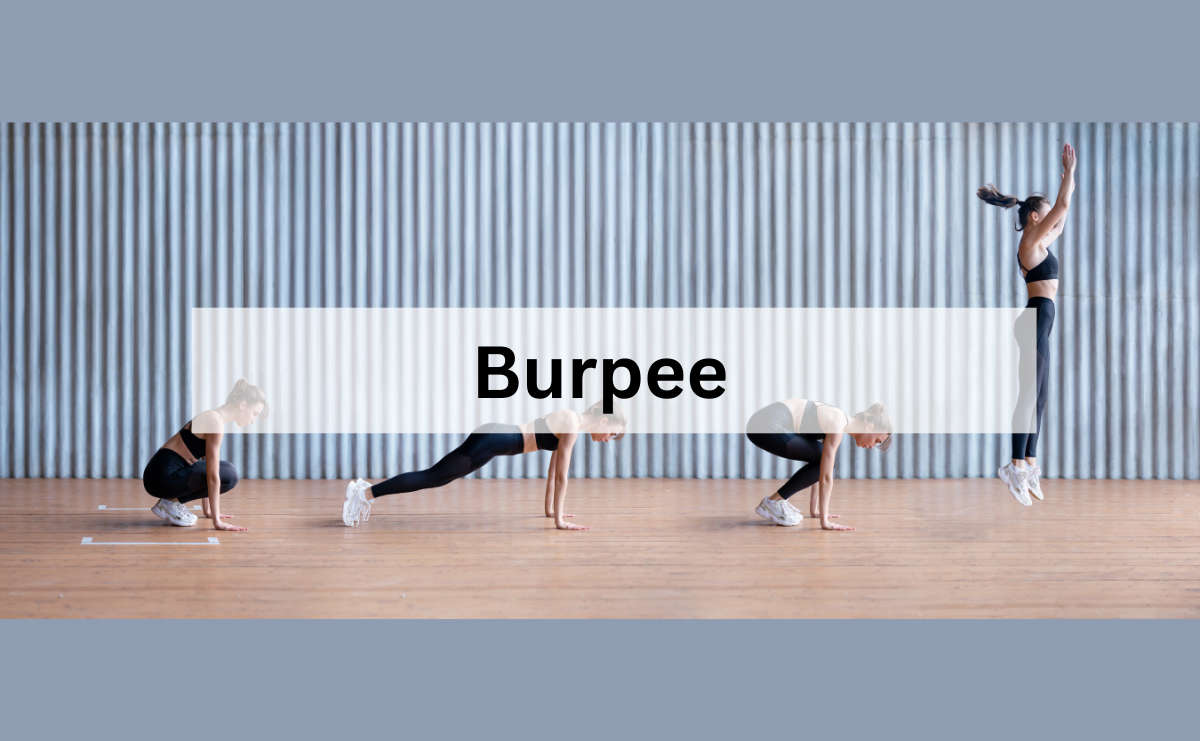 Burpee ท่าเบิร์นพีเพื่อพัฒนาความแข็งแรงและความอดทนทั้งร่างกาย