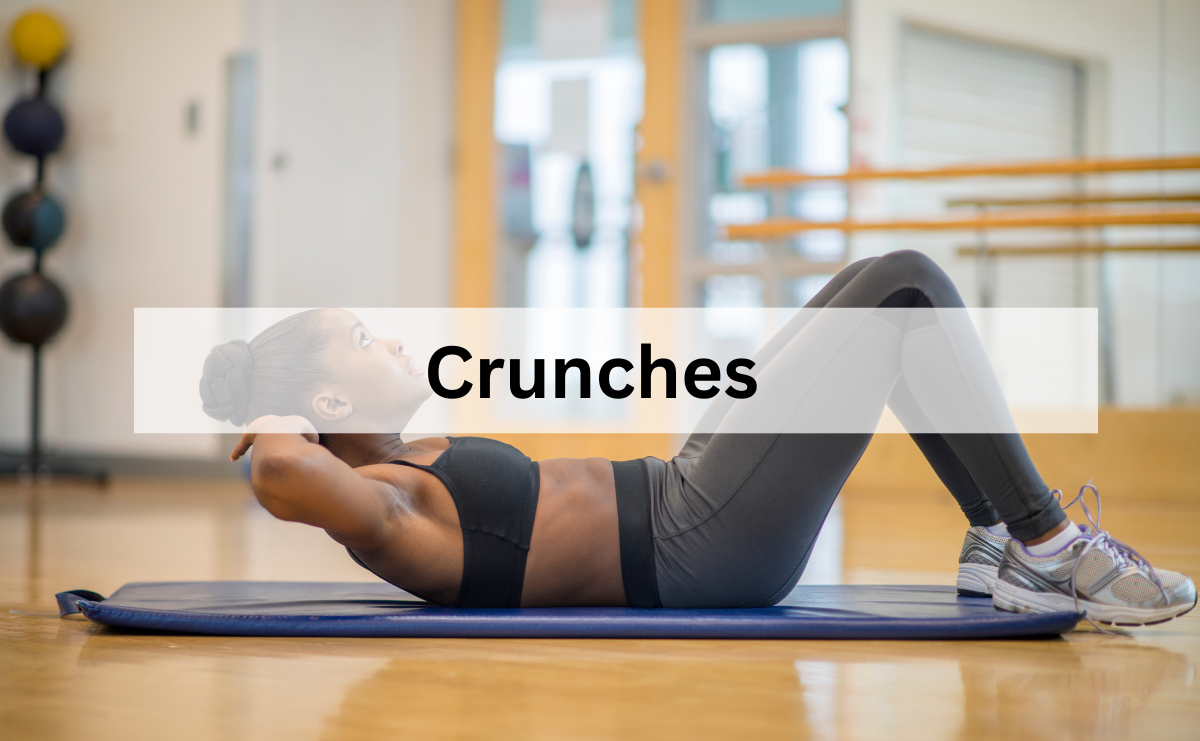 Crunches ท่าพื้นฐานสำหรับการสร้างกล้ามเนื้อหน้าท้อง