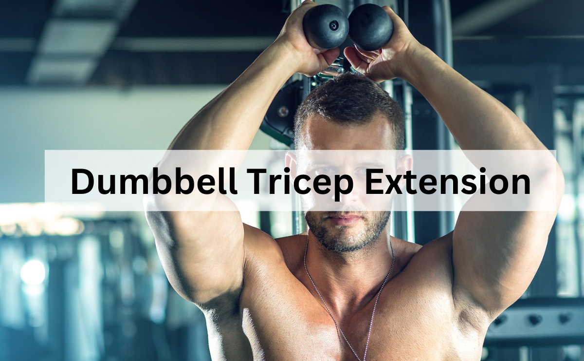 Dumbbell Tricep Extension เพิ่มความแข็งแรงและความชัดเจนของกล้ามเนื้อแขนหลัง