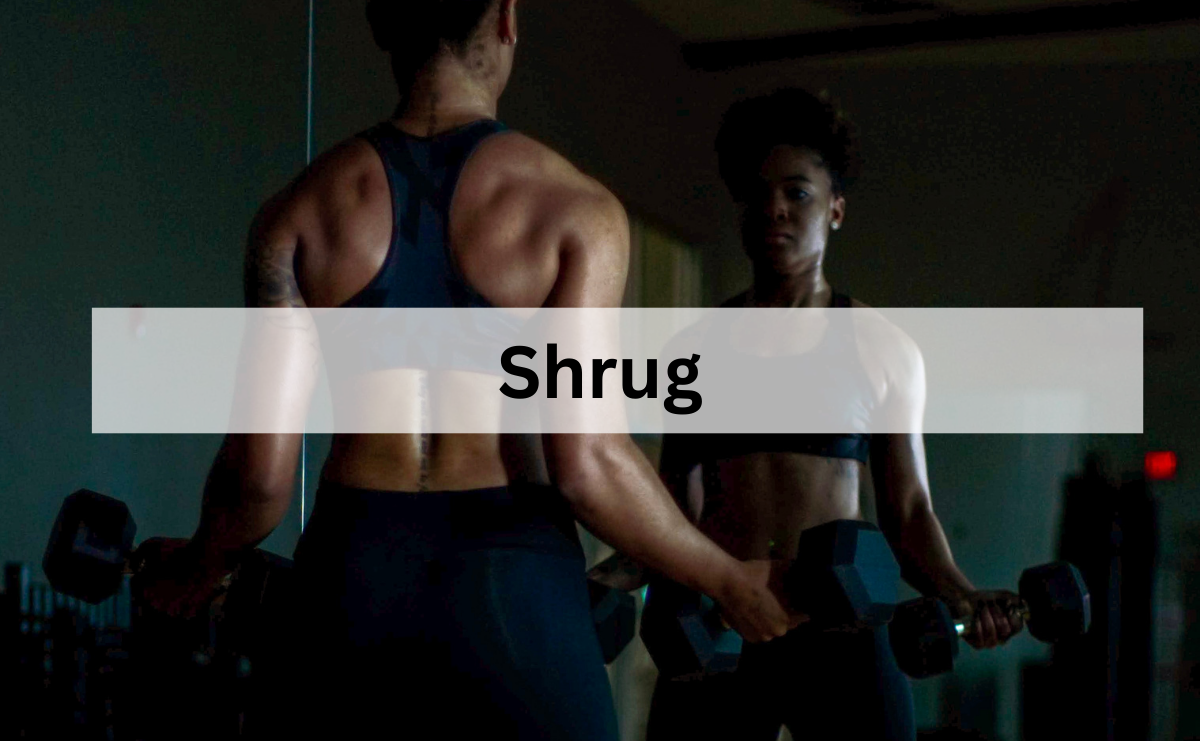 Shrug เสริมสร้างกล้ามเนื้อคอและหลังส่วนบนให้แข็งแกร่ง