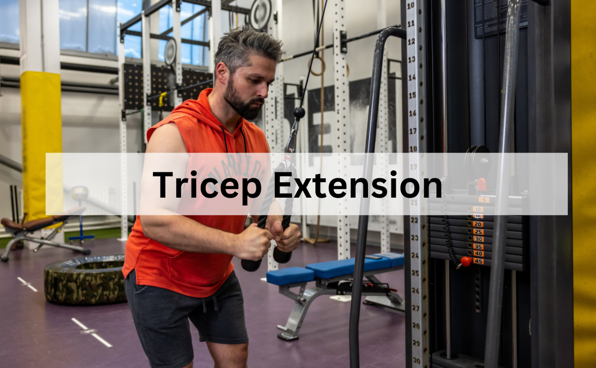 Tricep Extension ท่าฝึกเพิ่มพลังและความกระชับของกล้ามเนื้อหลังแขน