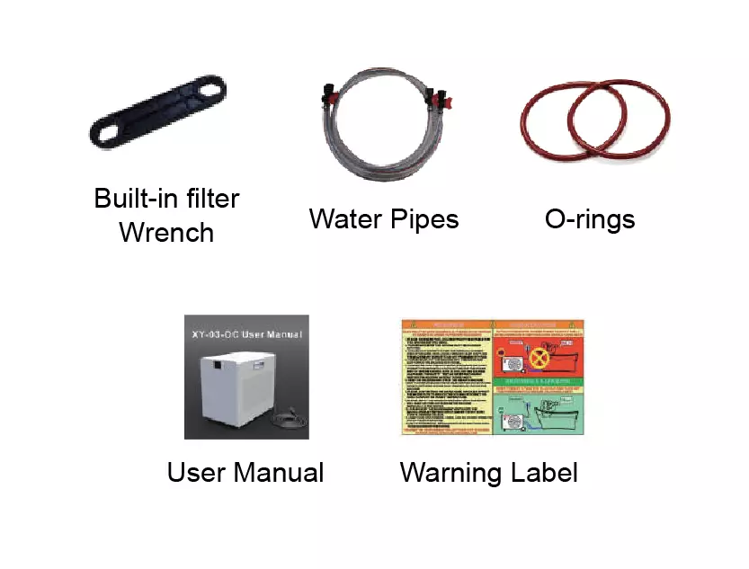 เครื่องชิลเลอร์ รุ่น HFT FRESH MINI 03HP C