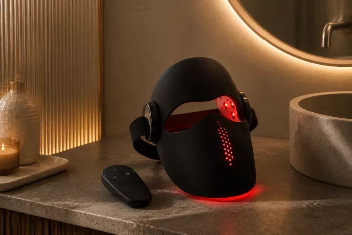 SLA Mask Red Light Facial Mask พร้อม Voice Wake-up