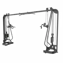 ADJUSTABLE CROSSOVER DVD16 เครื่อง Cable Crossover Commercial ประหยัดพื้นที่ สำหรับฟิตเนสและงานโครงการ