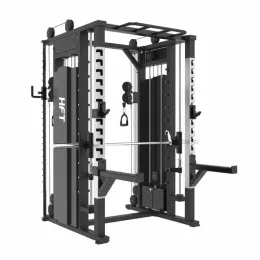 Functional Trainer & Squat Rack DVD89C เครื่องฝึกเวทครบสาย Cable + Free Weight ในเครื่องเดียว