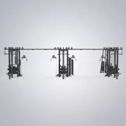 13 Multi-Station Tower FOV66NA เครื่องออกกำลังกายรวม 13 สถานี Commercial Grade สำหรับฟิตเนสระดับ Flagship