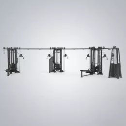 13 Multi-Station Tower FOV66NB เครื่องออกกำลังกายรวม 13 สถานี Commercial Grade สำหรับฟิตเนสขนาดใหญ่