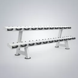 Dumbbell Rack FGX77J – ชั้นวางดัมเบล 11 คู่ แบบเอียง แข็งแรง ปลอดภัย เหมาะสำหรับทุกฟิตเนส