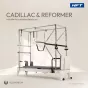 เครื่องพิลาทิส Pilates Reformer + Cadillac ใช้สำหรับฝึกความยืดหยุ่น ความแข็งแรง การทรงตัว