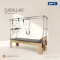 พิลาทิส Pilates Cadillac ใช้สำหรับฝึกความยืดหยุ่น ความแข็งแรง การทรงตัว ไม้ยางพาราประสาน