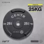 แผ่นน้ำหนัก Competition Interlocking Bumper Plate 25 kg - CENTR x HYROX 4
