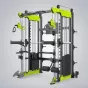 เครื่องเคเบิล Functional Smith Machine FEO51Z สมิทแมชชีนอเนกประสงค์ พร้อม Weight Stack คู่ สำหรับฟิตเนส Commercial