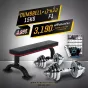 ม้านั่งออกกำลังกาย F1 + ดัมเบล 15 kg