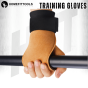 ถุงมือฟิตเนส หนังกลับ