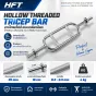 Hollow Threaded Tricep Bar บาร์ไทรเซปส์ Home Gym โครงกลวง เกลียวล็อคแผ่นในตัว
