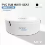อ่างหลายที่นั่ง อ่าง Ice Bath PVC TUB Muiti Seat รุ่น TM02 ไซส์ XL