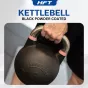 เคตเทิลเบล kettlebell 16/24/32kg ดัมเบลหูหิ้วสำหรับ Hyrox Competition Grade