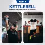 เคตเทิลเบล kettlebell 16/24/32kg ดัมเบลหูหิ้วสำหรับ Hyrox Competition Grade