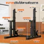 แร็คบาร์เบล ชั้นวางบาร์เบล แท่นวางบาร์เบล Barbell Rack Squat Rack รุ่น BR1 | Homefittools