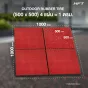 Outdoor Rubber Tile Premium รุ่น OP แผ่นยางปูพื้นภายนอก Outdoor EPDM / ต่อแผ่น