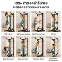 Standing Stall Bar บาร์โหนตั้งพื้น ไม่ต้องเจาะผนัง ฝึก Calisthenics & Stretch ในพื้นที่ 1 ตร.ม.