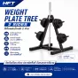 ที่เก็บแผ่นน้ำหนัก 2 ด้าน 1 นิ้ว weight Plate Tree 2 สำหรับ Home Gym และแผ่นมาตรฐาน