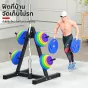 ที่เก็บแผ่นน้ำหนัก 2 ด้าน 1 นิ้ว weight Plate Tree 2 สำหรับ Home Gym และแผ่นมาตรฐาน
