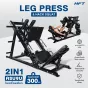 เครื่องสควอท LEG PRESS & HACK SQUAT 2-in-1 เครื่องบริหารขา รุ่น HFT แข็งแรง ปลอดภัย สำหรับบ้านและฟิตเนส