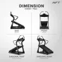 ลู่วิ่งไฟฟ้าปรับชัน Everest Incline Prime รุ่นพรีเมียมสำหรับฟิตเนสและโฮมยิม มอเตอร์แรง หน้าจอสัมผัสขนาดใหญ่