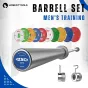Men's Training Barbell Set บาร์เบลแข่งขัน มาตรฐานสากล