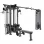 MULTI-JUNGLE 5 STATION DDJ60 เครื่องออกกำลังกายรวมสายเคเบิล สำหรับฟิตเนส