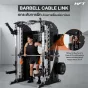 Smith Machine HFT Titan เครื่องออกกำลังกายมัลติฟังก์ชันสำหรับฟิตเนสและโฮมยิม แข็งแรงระดับ Commercial 