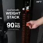 Smith Machine HFT Titan เครื่องออกกำลังกายมัลติฟังก์ชันสำหรับฟิตเนสและโฮมยิม แข็งแรงระดับ Commercial 