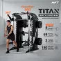 Smith Machine HFT Titan เครื่องออกกำลังกายมัลติฟังก์ชันสำหรับฟิตเนสและโฮมยิม แข็งแรงระดับ Commercial 