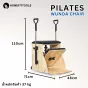 อุปกรณ์พิลาทิส Pilates Wunda Chair - info