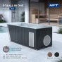 Ice Bath All In One Stainless Steel Cedar Wood รุ่น POLAR ICE Luxury Cold Plunge พร้อมระบบทำน้ำแข็ง