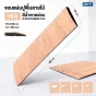 แผ่นขอบปูพื้นฟิตเนส ลายไม้ Rubber Tile Luxury Premium รุ่น W1/W2/W3/W4