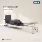 อุปกรณ์พิลาทิส รีฟอร์มเมอร์ pilates reformer เครื่องพิลาทิสฝึกความยืดหยุ่น (อลูมิเนียม)