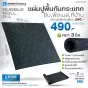 แผ่นยางปูพื้น แผ่นยางกันกระแทก แผ่นรองออกกําลังกาย แผ่นรองพื้นฟิตเนส Rubber Roll รุ่น R-L ยาว 1 เมตร | Homefittools