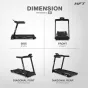 ลู่วิ่งไฟฟ้ารุ่น S1 HFT Motorized Treadmill 