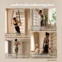 Stall Bar Wood Plus บันไดติดผนัง+Dip Bar ไม้ยางพารา 3 สี