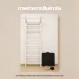 Stall Bar Wood Plus บันไดติดผนัง+Dip Bar ไม้ยางพารา 3 สี