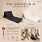 Stall Bar Wood Plus บันไดติดผนัง+Dip Bar ไม้ยางพารา 3 สี