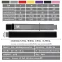 เข็มขัดยกน้ำหนัก Valeo สายผ้าทอ 4 ไซส์ 7 สี