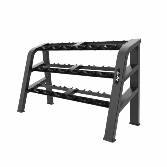 3 Tier Dumbbell Rack DVD67 ชั้นวางดัมเบล 3 ชั้น Commercial จัดเก็บจุใจ เป็นระเบียบ ปลอดภัย