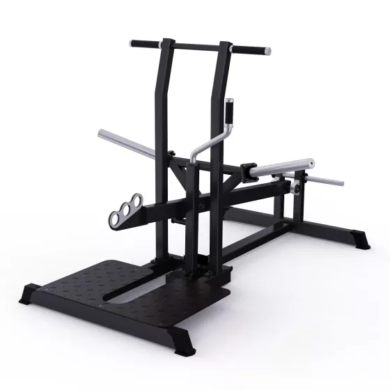 Belt Squat FDV07 เครื่องสควอทปลดแรงกดกระดูกสันหลัง เพื่อพัฒนาขา ก้นแบบปลอดภัยที่สุด