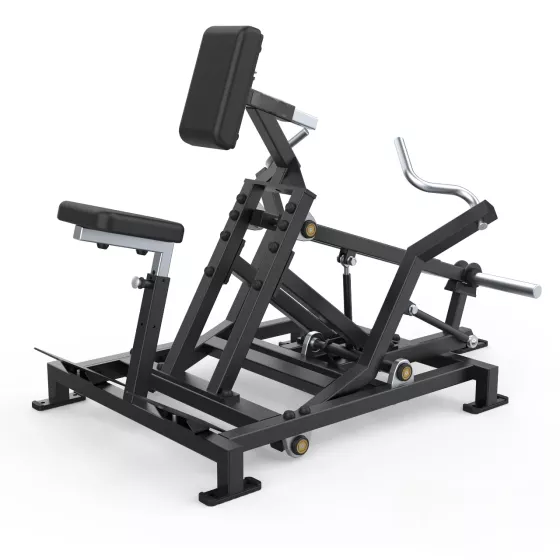 Mid Row FHN04J เครื่องฝึกหลังระดับ Commercial แรงต่อเนื่อง ลื่นสมูท ไอโซเลตหลังชัดทุกครั้งที่ดึง