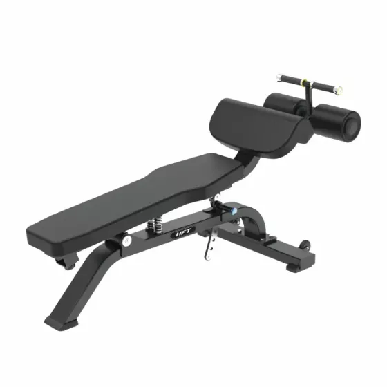 ADJUSTABLE ABDOMINAL BENCH DVD37 ม้านั่งฝึกหน้าท้องปรับระดับได้ Commercial แข็งแรง สำหรับฟิตเนสมืออาชีพ