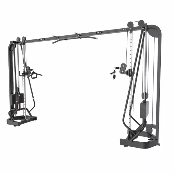 ADJUSTABLE CROSSOVER DVD16 เครื่อง Cable Crossover Commercial ประหยัดพื้นที่ สำหรับฟิตเนสและงานโครงการ